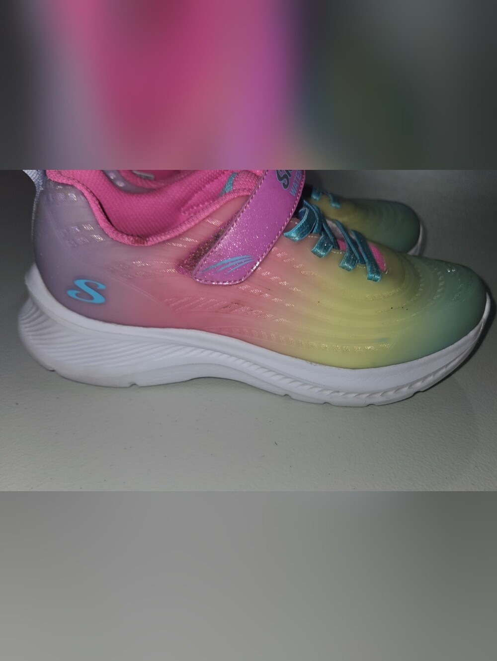 Skechers Jumpsters 2.0 Blurred Dream Water-Repellent Kids Size 4Y